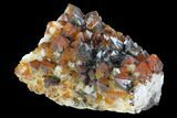 Quartz Cluster with Iron/Manganese Oxide - Diamond Hill, SC #90974-2